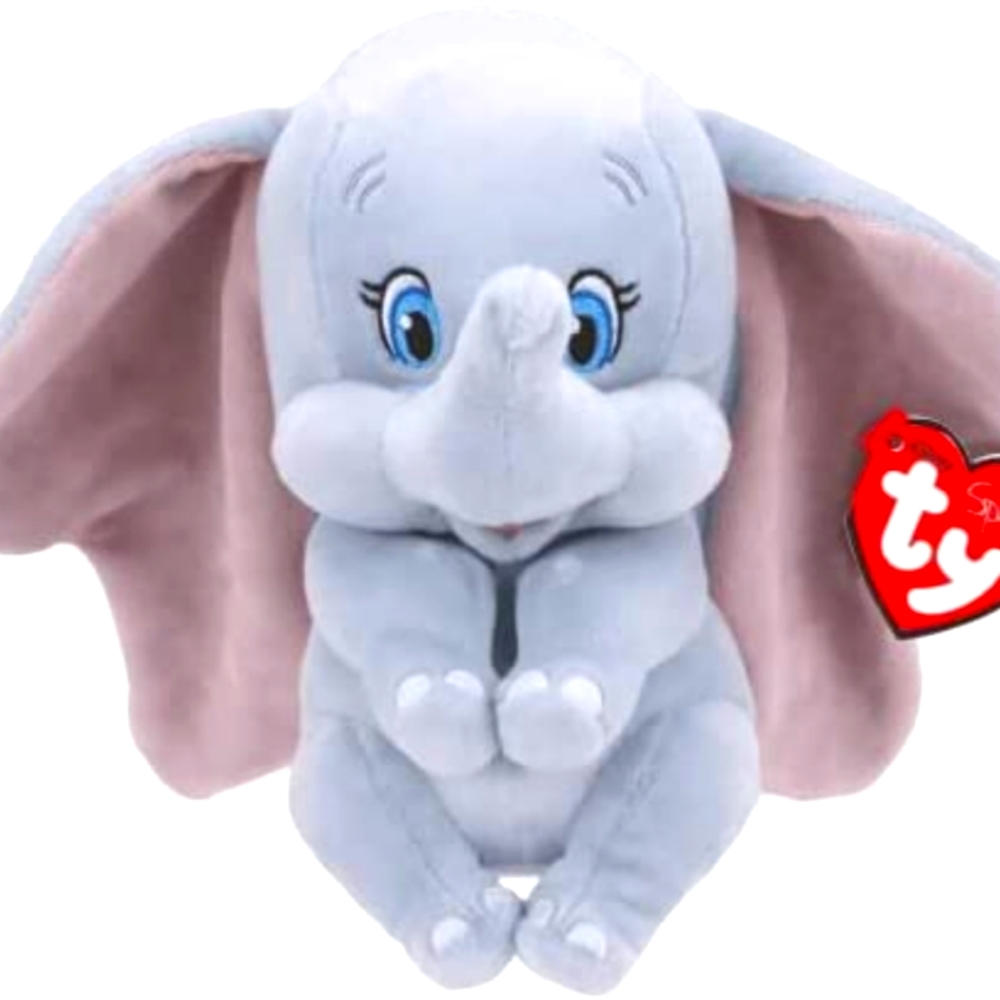 Baby Beanie Dumbo Plush Keychain NWT